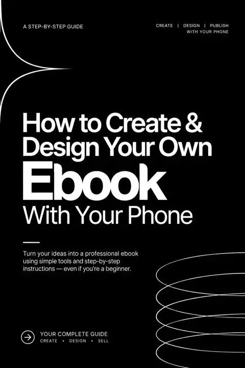 How To Create & Design Your Own Ebook with your smart phone