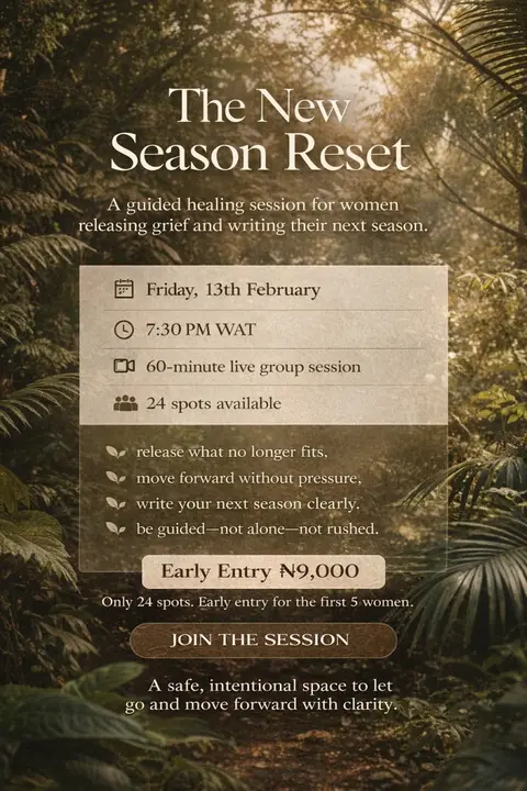 THE NEW SEASON RESET