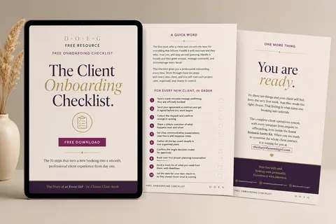 The Client Onboarding Checklist