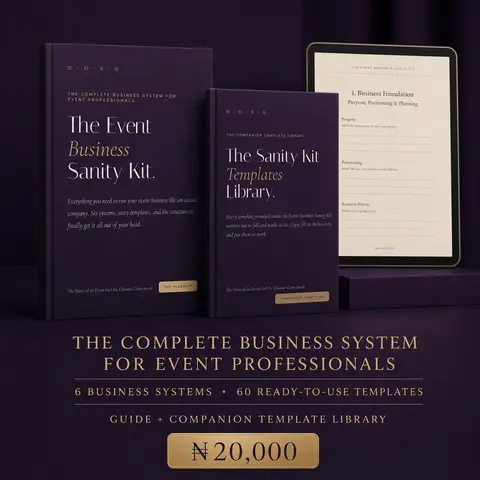 The Event Business Sanity Kit