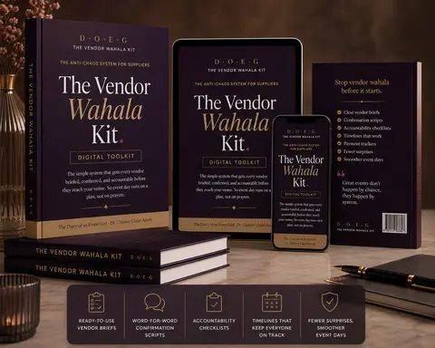 The Vendor Wahala Kit
