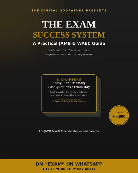 The Exam Success System | Practical JAMB & WAEC Study Strategy Guide