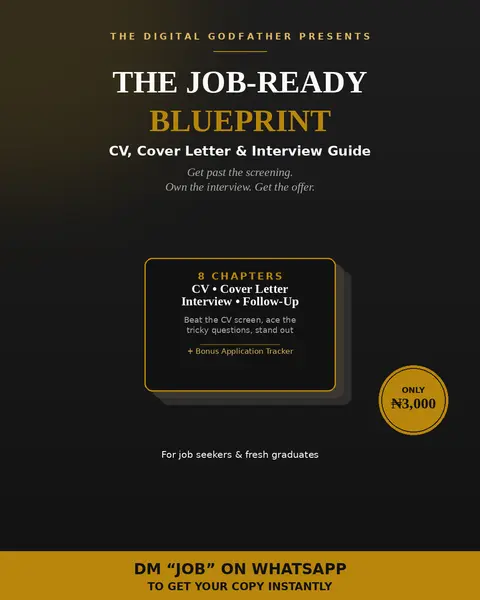 The Job-Ready Blueprint | CV, Cover Letter & Interview Guide