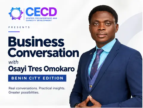 Business Conversation with Osayi Tres Omokaro