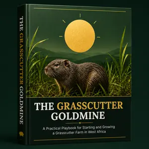 THE GRASSCUTTER GOLDMINE - REAL FARMERS BOOK WITH PROVEN CONTACT NUMBER