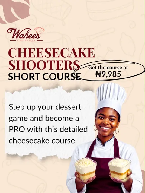 Cheesecake Shooters Short Course